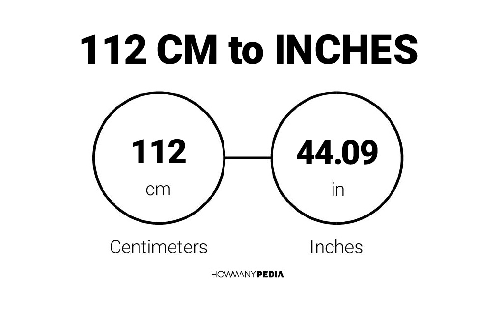 How to convert centimeters to inches. 