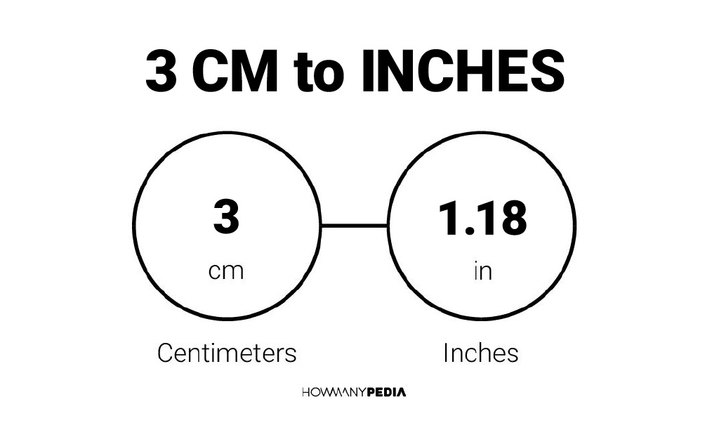 3 CM to Inches - Howmanypedia.com. how long is 3 cm on a ruler. 