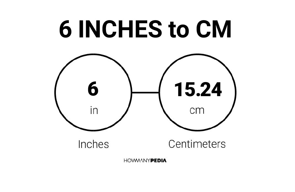 6 Inches To Cm Howmanypedia Com.