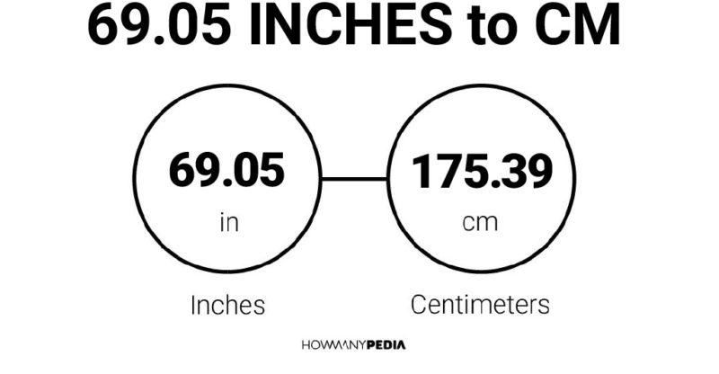 69.05 Inches to CM