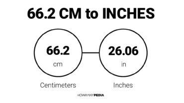66.2 CM to Inches