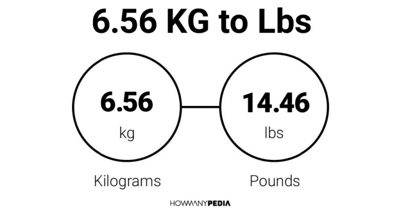 6.56 KG to Lbs