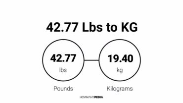 42.77 Lbs to KG