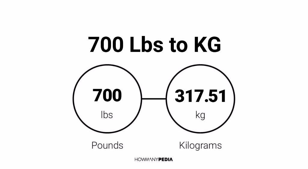 700lbs