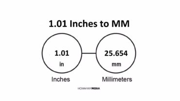 1.01 Inches to MM